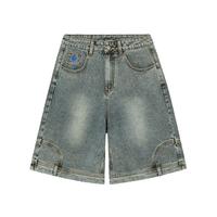 Aelfric Eden Washed Reverse Jorts Mens Casual Denim Shorts Loose Fit Baggy Jean Short Streetwear Trendy Outfits Fathersdaygif...