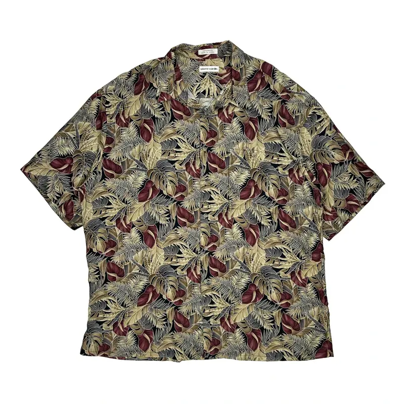 Pierre Cardin Hawaiian Shirt - 2XL Multicoloured Viscose