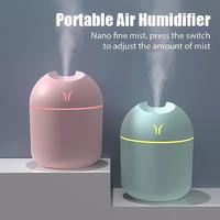 Mini Luminous Cool Mist Humidifier, 2-in-1 Humidifier & Essential Oil Diffuser, Turn your bedroom into a Fresh calming aromat...