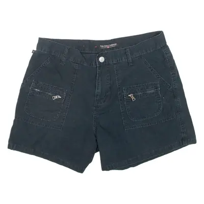 RALPH LAUREN POLO JEANS COMPANY Womens Chino Shorts Black UK 8 W30