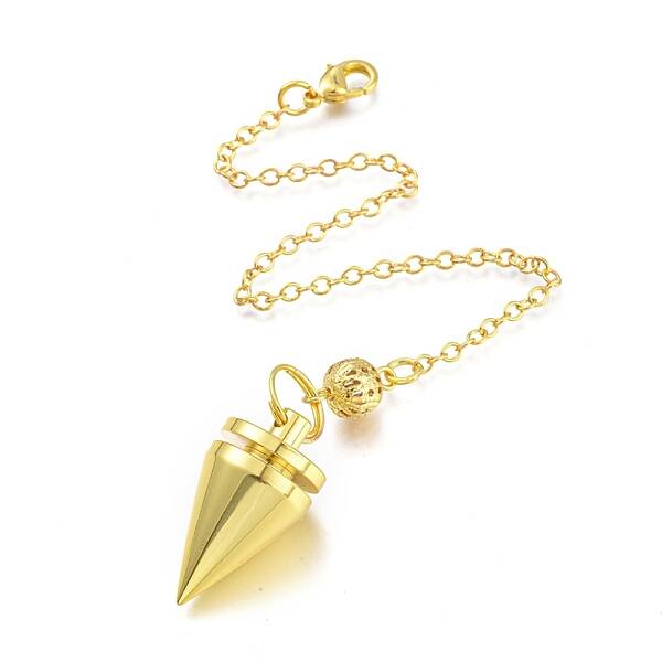 Brass Cone Dowsing Pendulums