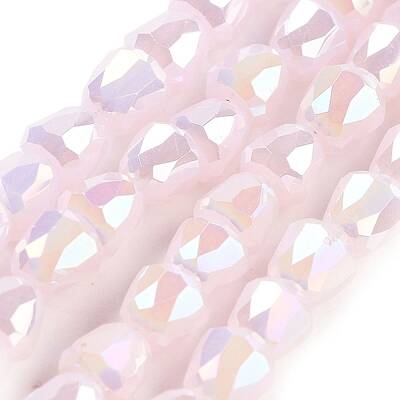 Electroplate Glass Beads Strands