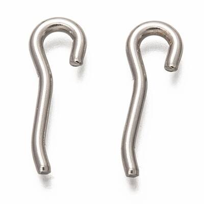 Non-Tarnish 304 Stainless Steel Eye Pin Peg Bails