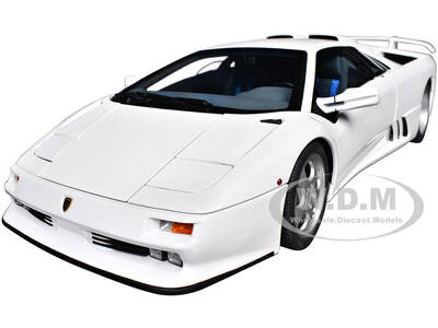 Lamborghini Diablo SE30 Jota Impact White 1/18 Model Car by Autoart