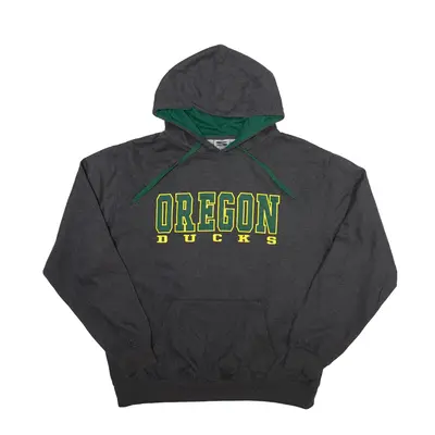 STADIUM Oregon Ducks USA Hoodie Grey Pullover Mens 2XL