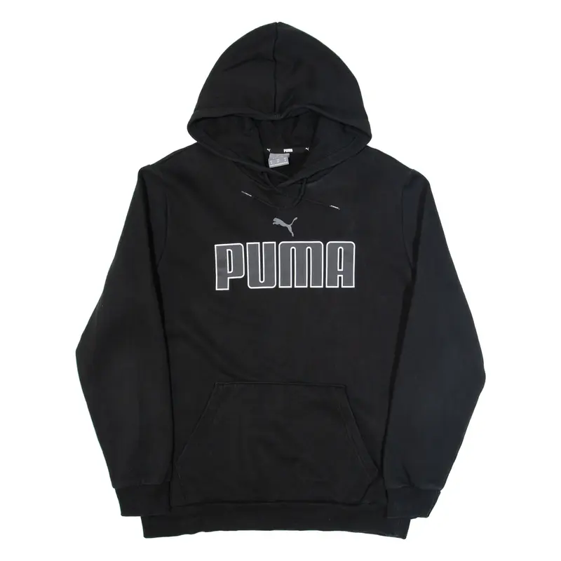 PUMA Mens Black Hoodie M
