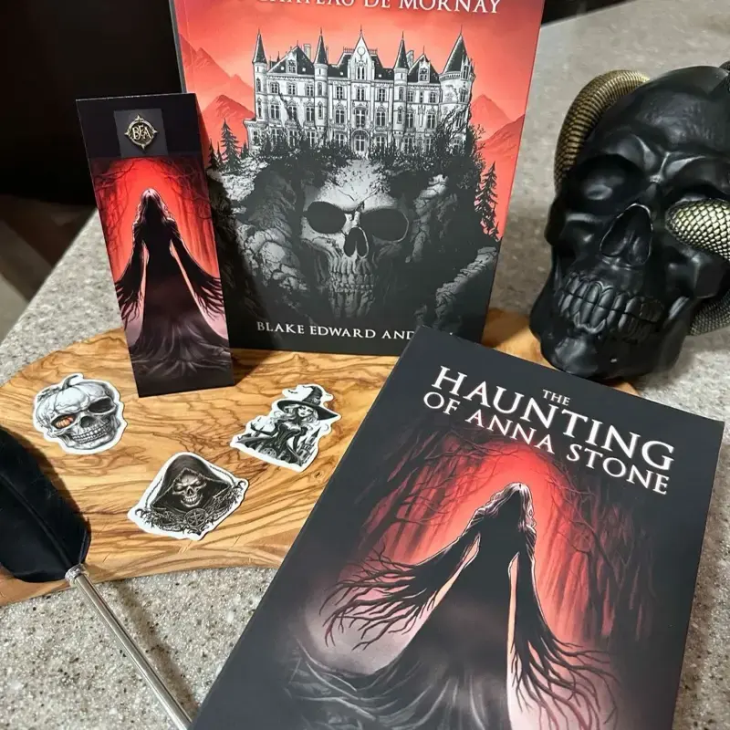 Two Book Bundle LIMITED Painted Edges Options BookTok Indie Award Nominees The Haunting of Chateau de Mornay & The Haunting o...