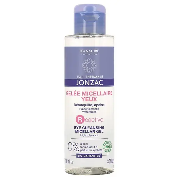 Eau Thermale Jonzac - Reactive - ORGANIC micellar eye jelly 100ml