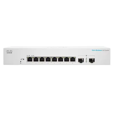 CBS220-8T-E-2G-IN-RF Cisco 220 CBS220-8T-E-2G 8x Port 2x SFP Switch