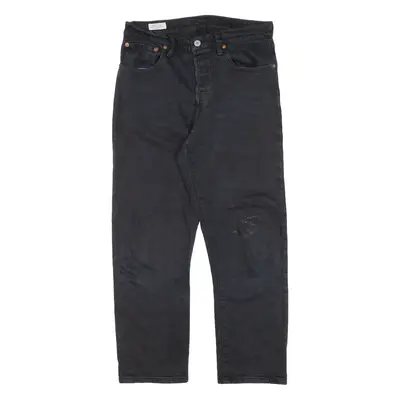 LEVI'S 501 BIG E Jeans Womens Black Regular Straight W28 L26
