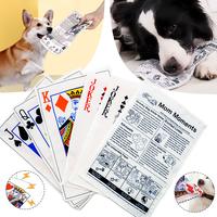 6-Pack Squeaky “Newspaper” Crinkle Dog Chew Toys – Loud Squeak & Soft Fabric – Washable, Bite-Resistant – Chew Fun ...