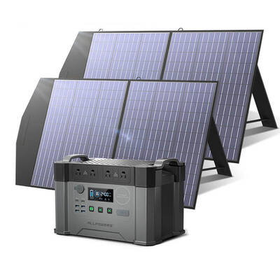 ALLPOWERS S2000 Portable Power Station 2000W 1500Wh S2000+2pcs SP027 100W Solar Panel