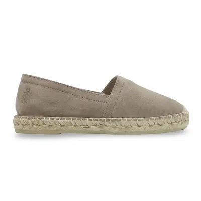 Fly London SERJ548FLY Suede Women's Espadrilles Shoes - Taupe - Size:US 6-6.5 Women
