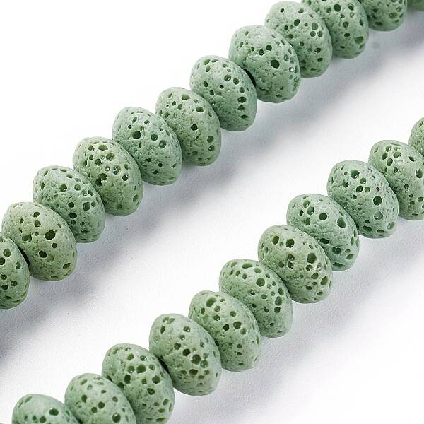 Natural Lava Rock Beads Strands