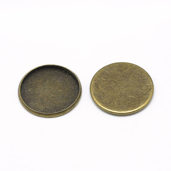 Iron Plain Edge Bezel Cups