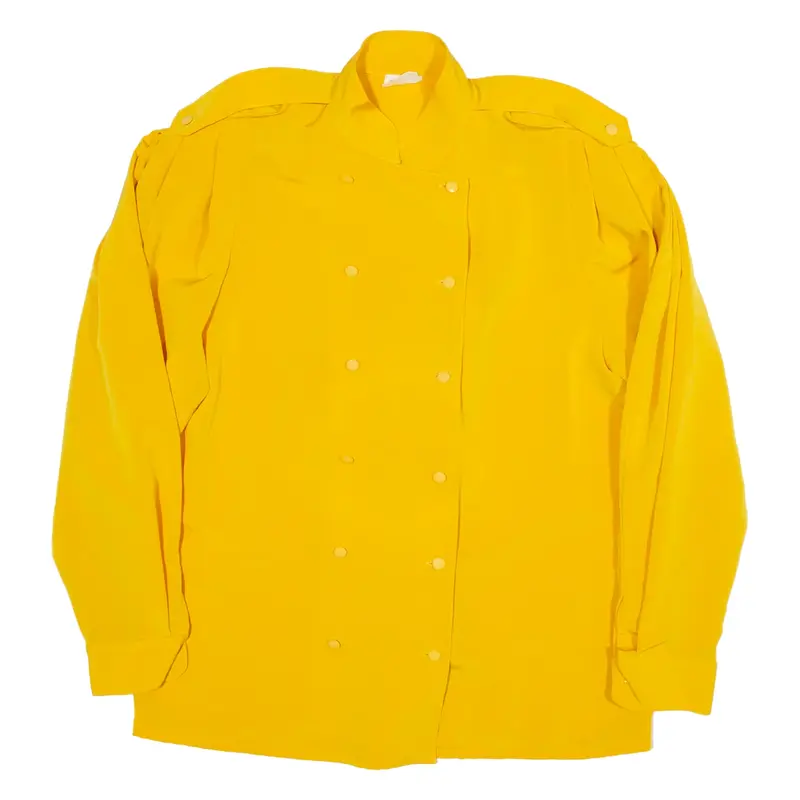Womens Shirt Shirt Yellow Long Sleeve M
