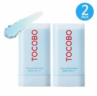 TOCOBO - Cotton Soft Sun Stick SPF50+/PA++++ 19g | MATTIFYING & SOOTHING KOREAN SUN STICK Sunscreen Combination Sunscreen Pow...