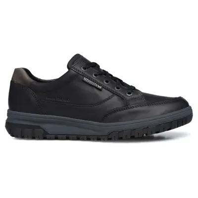 Mephisto Paco Nubuck Leather Men's Lace Up Shoes - Black - Size:US 8.5 Men