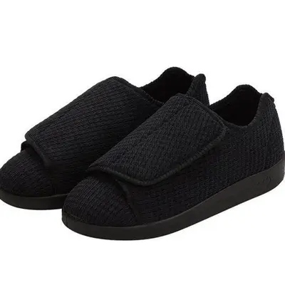 Silverts Men's Extra Extra Wide Slip-Resistant Slippers - Navy - 10