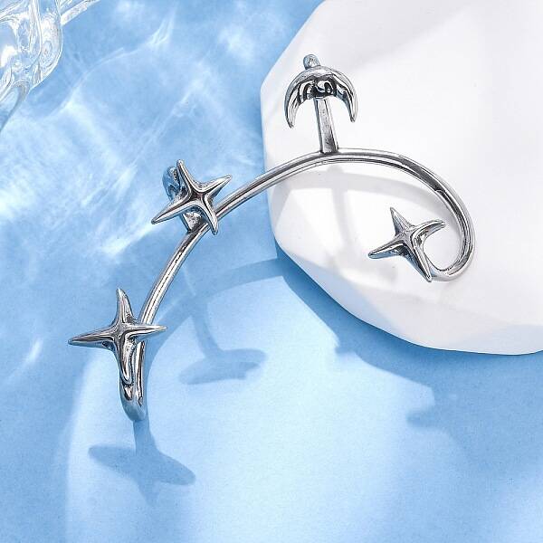 316 Surgical Stainless Steel Cuff Earrings