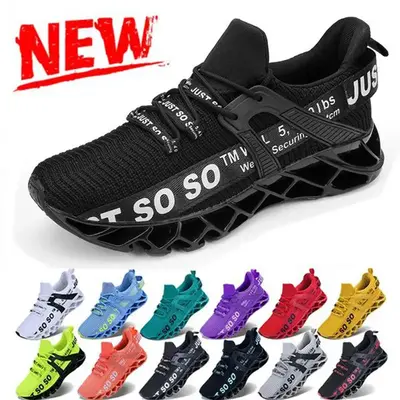 Men Women Athletic Running Shoes Casual Sport Jogging Shoes Non Slip Blade Type Sneakers Runner Closed Runner Closed Trainer ...