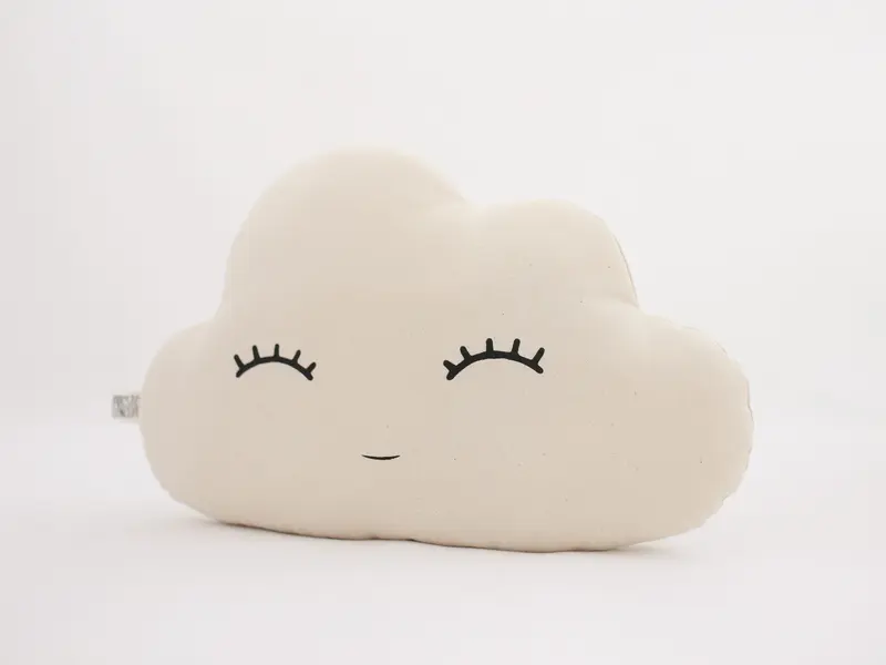 Beige Cloud Pillow