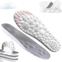 4D Cloud Tech Soles Insoles for Men Women, Super Soft Comfort Cloud Feeling Cushioning Insoles Memory Foam Arch Support Sole ...