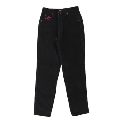 Best Company Cord Trousers - 30W UK 12 Black Cotton | Size: UK 12