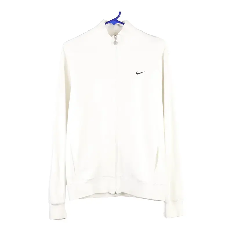 Nike Zip Up - XL White Cotton