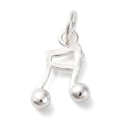 925 Sterling Silver Musical Note Charms