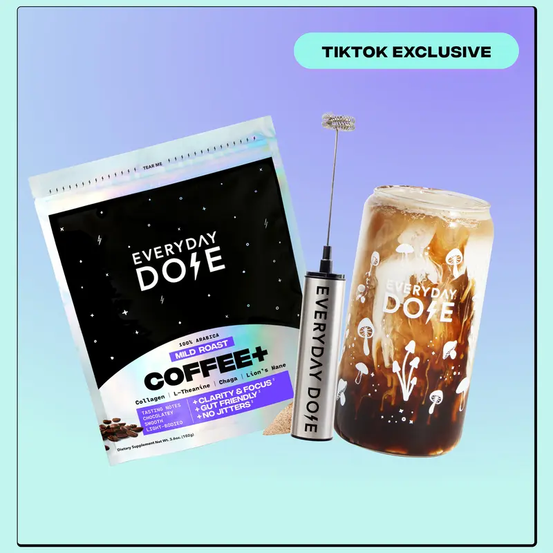 14 Serving Mild + Frother + Glass Mushy Cup