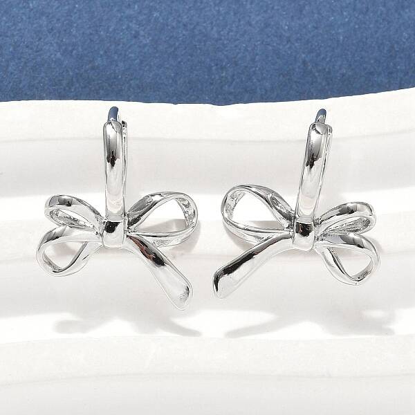 Brass Hoop Earrings