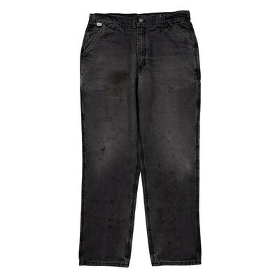Carhartt Carpenter Trousers - 34? Waist Black Cotton Blend