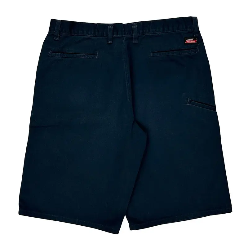 Dickies Cargo Shorts - 34? Waist Navy Cotton