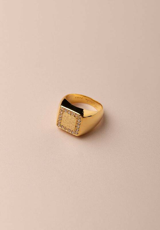 Ring 19polriw Polydoros Cheval Gold | Color: GOLD | Size: 54