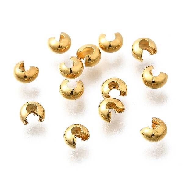 304 Stainless Steel Crimp Beads Covers