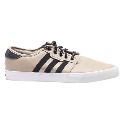 ADIDAS Seeley Sneaker Trainers Beige Leather Mens UK 10.5