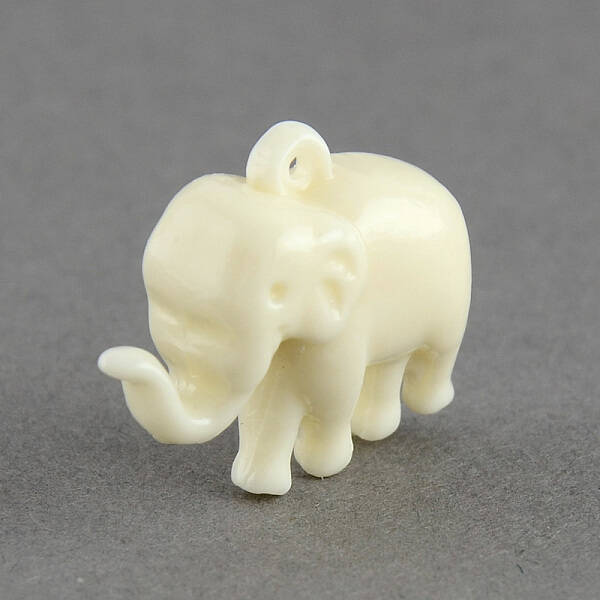 Synthetic Coral Pendants