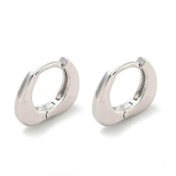 Brass Hoop Earrings