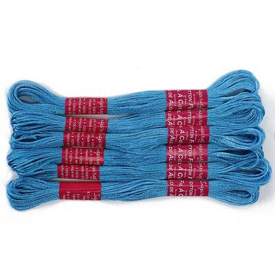 6 Skeins 6-Ply Embroidery Foss