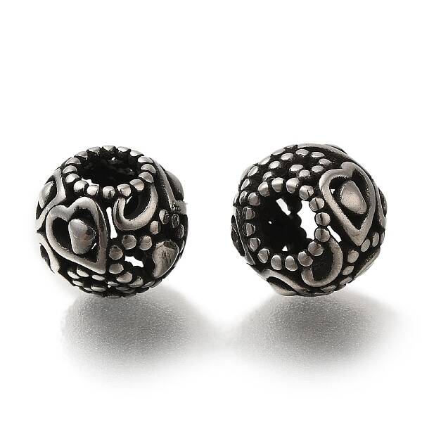 304 Stainless Steel European Beads