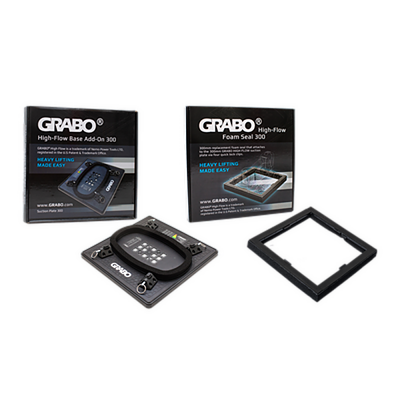 GRABO HighFlow Suction Plate 300 and Foam Seal Kit, 150 lb