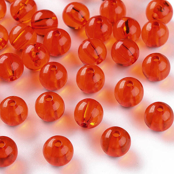 Transparent Acrylic Beads