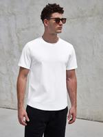 Fioboc StayCool 2.0 Curve-Hem Tee, Men's Moisture-Wicking, Quick Dry T-Shirt for Gym, Running & Casual Workouts, Antibacteria...