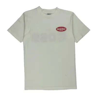 Single Stitch The Boss Made In Usa Bristol Graphic T-Shirt - Medium White Cotton
