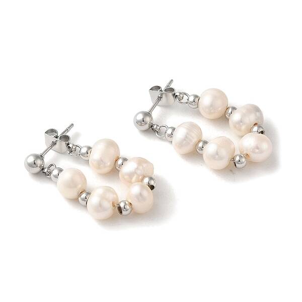 304 Stainless Steel Stud Earrings