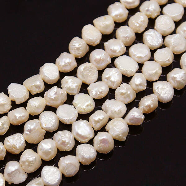 Natural Cultured Freshwater Pearl Beads Strands