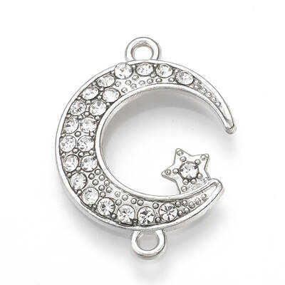 Alloy Rhinestone Links connectors