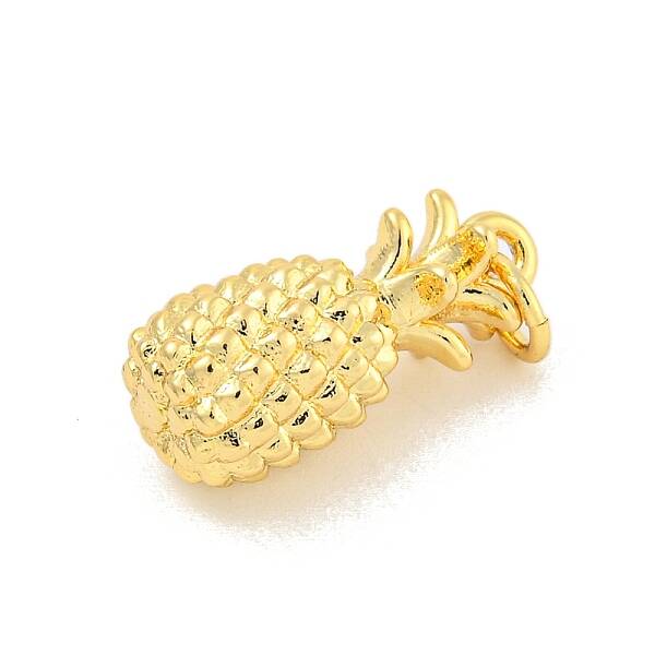 Rack Plating Pineapple Brass Pendants
