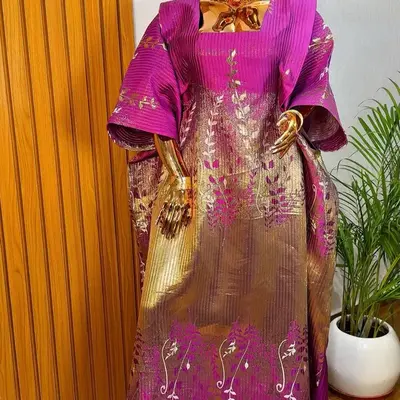 Elegant Flowing Kaftan Bubu Dress- One size fit all for all women perfect for weddings, parties and classy occasions